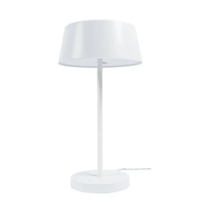 Image of Lindby Milica LED table lamp, white, dimmable