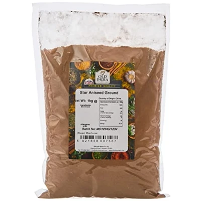 Image of Old India Star Aniseed Ground 1kg