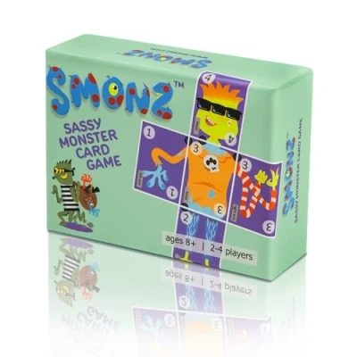 Image of Smonz Build Cheeky Monsters with Cards Hilarious and Strategic Card Game Original Fun for adults Kids 8+ New 2025!