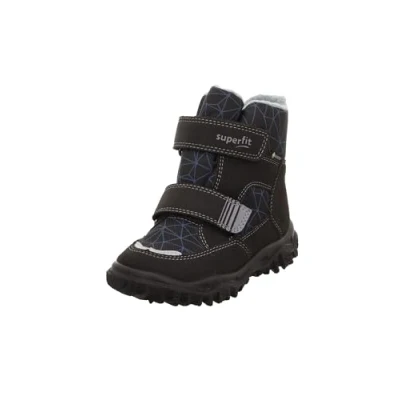 Image of Superfit Boys HUSKY warm gefütterte Gore Tex Stiefel, SCHWARZ/HELLGRAU 0000