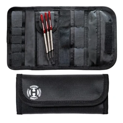 Image of Harrows Darts Blaze Compact Wallet Case Holds 3 and Accessories Protective Carbon Polymer Material Professional
