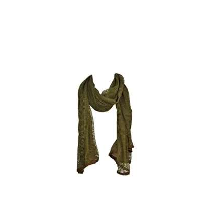 Image of Mil Tec Unisex Adult Olive Net Scarf, Olive, 190 x 90 cm