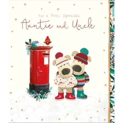 Image of Boofle for A Very Special Auntie &amp; Uncle Cute Christmas Greeting Card 771139