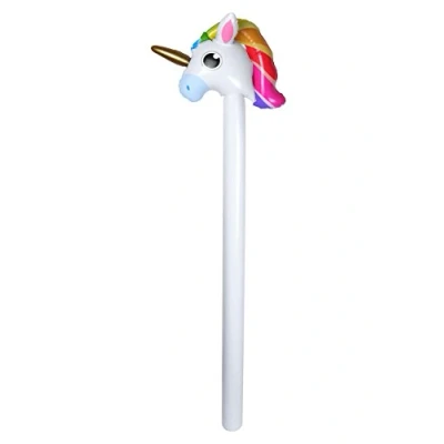 Image of Henbrandt 110cm INFLATABLE UNICORN STICK