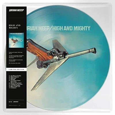 Image of Uriah Heep High And Mighty 2023 UK picture disc LP BMGCAT539LP/#9