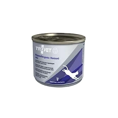 Image of TROVET Hypoallergenic VRD (Venison) Cat 12 x 200g Tins