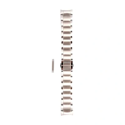 Image of Emporio Armani Watch for men, 22 mm, silver stainless steel, original replacement strap AR2434, silver, Classic
