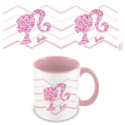 Image of Pyramid International Barbie Mug (Barbie Head Design) 11oz Ceramic Coffee Mug, Mugs for Women and Men Official Merchandise