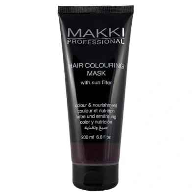 Image of Makki Maroon Red Semi Permanent Hair Colour