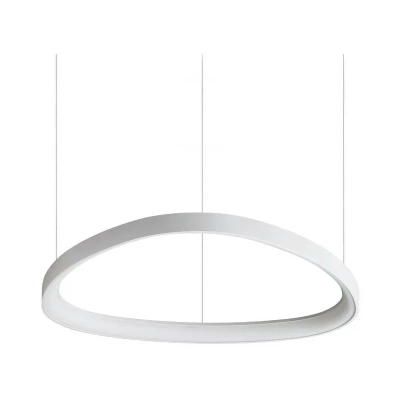Image of Gemini LED Decorative Integrated Pendant Light White, 3000K