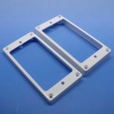 Image of pair of Pickup surround rings flat bottomed choice size and colour. (7mm 9mm + 11mm 12mm, White)
