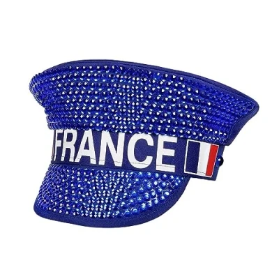 Image of Boland 61991 France Unisex Adult Hat European Championship World Cup Fan Merchandise Carnival Theme Party