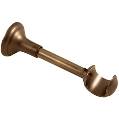 Image of Gardinia Rustic open support for diameter 25 mm, bronze, 12 cm, metal