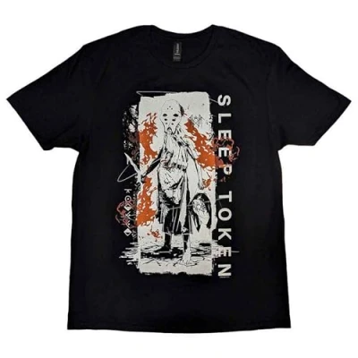 Image of Rock Off officially licensed products Sleep Token Euclid Band Logo T Shirt XXL Black