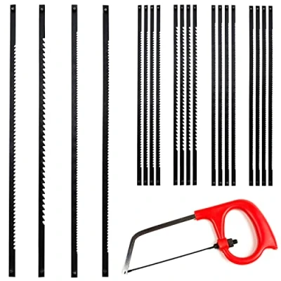 Image of Scroll Saw Blades Pinned 20pcs 10/15/18/24 Teeth 127 mm/5 Inch for Woodworking Power Tool Accessories