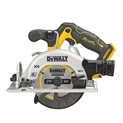 Image of DeWALT DCS512NT XJ Cordless Circular Saw 12V with Blade, AirLock Adapter, Parallel Stop, Tension Hook, TSTAK Box