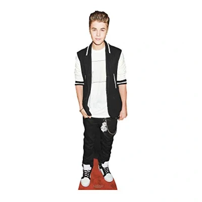 Image of JUSTIN BIEBER 171cm LIFESIZE CARDBOARD CUTOUT STANDEE