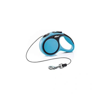 Image of Flexi New Comfort Retractable Cord Lead, Medium, 5 m, Blue