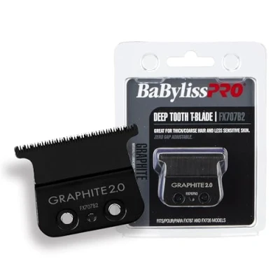 Image of BaBylissPRO Replacement T Blade Deep Tooth FX707B2 Graphite For Men 1 Pc