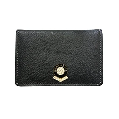 Image of Newcastle United Football Club Leather Card Holder Wallet