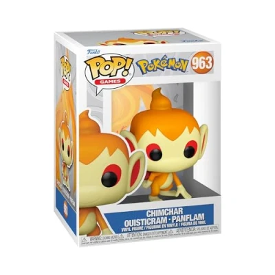 Image of Funko POP! Games: Pokemon Chimchar Collectable Vinyl Figure Official Merchandise Toys for Kids &amp; Adults Games Fans Model Collectors and Display