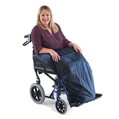 Image of NRS Healthcare Wheelchair Apron Cover Waterproof protection for lower body and legs