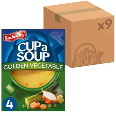 Image of Batchelors Cup a Soup Golden Vegetable 82g (Pack of 4) 1004200