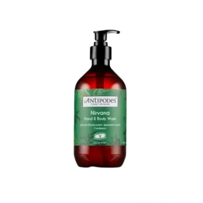 Image of Nirvana Hand and Body Wash Vitamin C Shower Gel with Kiwi Seed Oil Cleanses, Rejuvenates &amp; Nourishes Dry Skin, Oily Skin Blemish Prone 500ml
