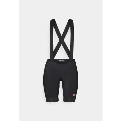 Image of CASTELLI 4522048 ENDURANCE W BIBSHORT Women&#039;s Shorts Black White S