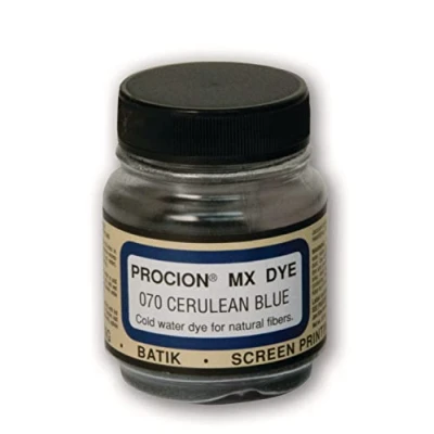 Image of Jacquard Products Cerulean Procion Dye, Acrylic, Blue,4.74x5.08x5.33 cm