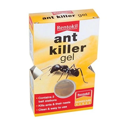 Image of Rentokil Ant Killer Gel Bait Station Kills Ants &amp; Nests For Indoor Use Pack of 2