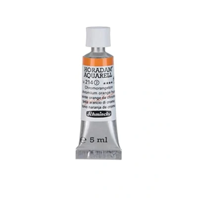 Image of Schmincke HORADAM® AQUARELL finest artists&#039; watercolours, chrome orange tone 5 ml