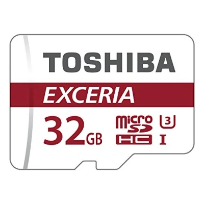 Image of Kioxia 5300056 Exceria M302 32GB Micro SD Memory Card 90 MB/s 4K THN M302R0320EA