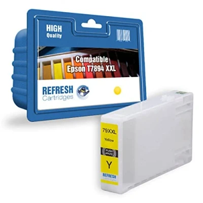 Image of Refresh Cartridges Remanufactured Ink Cartridge Replacement for Epson T7894 (Yellow)