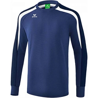 Image of Erima Kids Liga Line 2.0 Sweatshirt New Navy/Dark Navy/White, Size 164