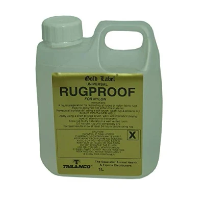 Image of Gold Label Unisex&#039;s TR GLD0257 Rug Proof for Nylon, Clear, 1 Litre
