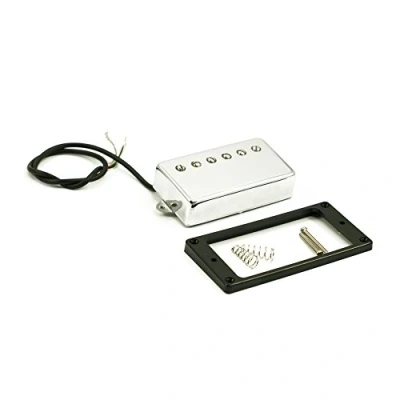 Image of Kent Armstrong 6 Shooter PAF Style Humbucker Pickup Chrome Metal Cover 52mm Pole Piece Spacing