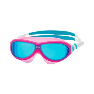 Image of Zoggs Phantom Junior Mask Blue White Tint