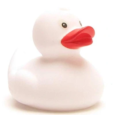 Image of Rubber Duck Katja white 8 cm