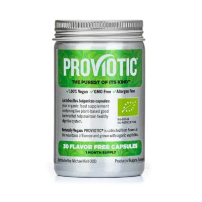 Image of Organic Probiotic Lactobacillus Supplement with a Patented Formula Probiotics for Digestive Health Immune Support Vegan Bio Healthy Gut Anti Bloating Men and Women