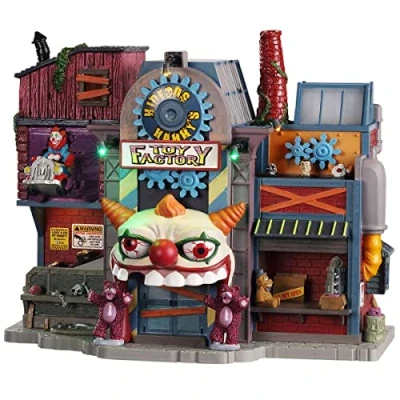 Image of Lemax 05603 UK Spooky Town Sights &amp; Sounds: Hideous Harry&#039;s Toy Factory