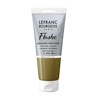 Image of Lefranc Bourgeois Acrylic Vinyl Emulsion, Bronze Iridescent, 80 ml (1er Pack)