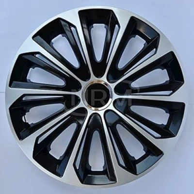 Image of Centurion Extra Strong Wheel Trim Silver / Black 14 Inches Set of 4