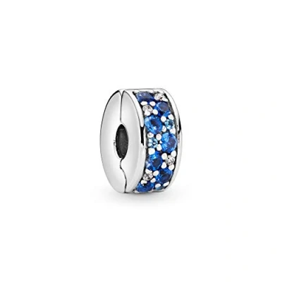 Image of Pandora Timeless Braided 14k rose gold plated ring with clear cubic zirconia, 60