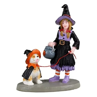 Image of Lemax Village Collection Spooky Town No Chocolate for You! Accessory #32198