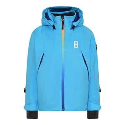 Image of LEGO Wear Jungen Skijacke Winterjacke 12.000 Wassersäule atmungsaktiv LWJested 716 Rain Jacket, 527, 110