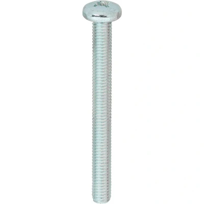 Image of 4x TIMCO Metric Threaded Machine Screws Pz Pan Head Zinc 5050PPM Pack of 100