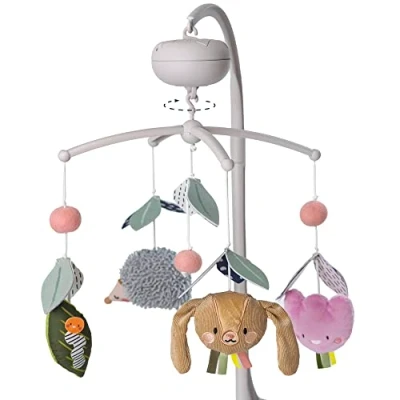 Image of Taf Toys Baby Crib Mobile with Soothing Sounds, Movement &amp; 30 Minutes of Relaxing Music, Nursery for Boys and Girls. Babies. Bedroom Hanging Decoration Toy