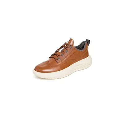 Image of Cole Haan Men&#039;s ZERØGRAND WFA Trainer Sneaker, Chestnut British Tan/Silver Birch, 6 UK