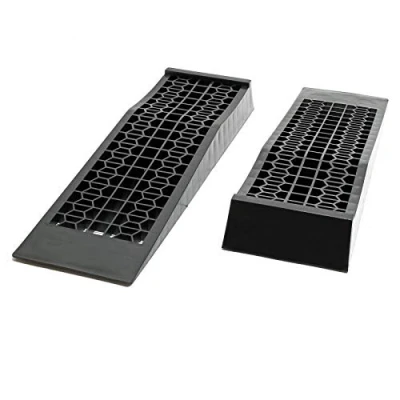 Image of XPOtool Level Ramp Set 2 pcs Extra Flat Cars Caravan Motorhome Trailers Wheel Chock Leveller 3t